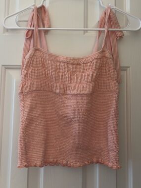 Forever 21 Pink and White Striped Top